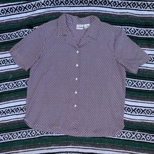 Liz Baker short sleeve button up